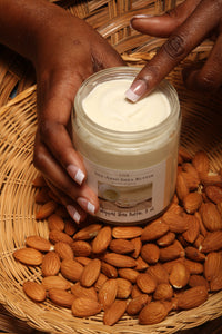 shea butter with almond oil 