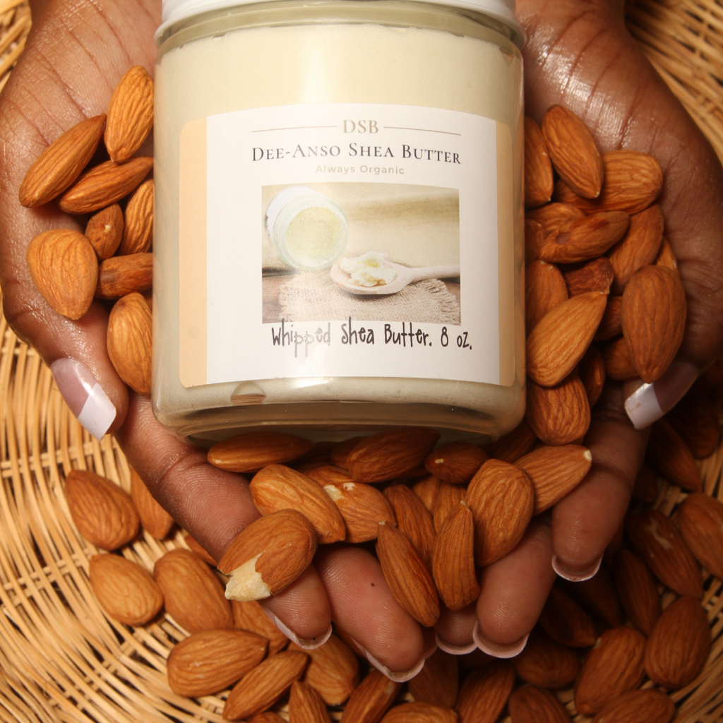 8 oz. whipped organic shea butter w/oils – Dee-Anso Organic Shea
